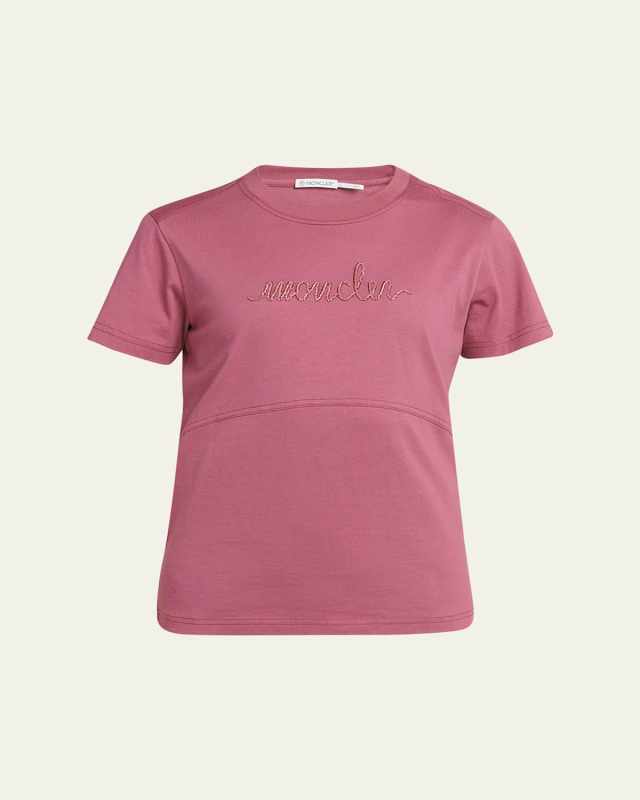Beaded Logo T-Shirt